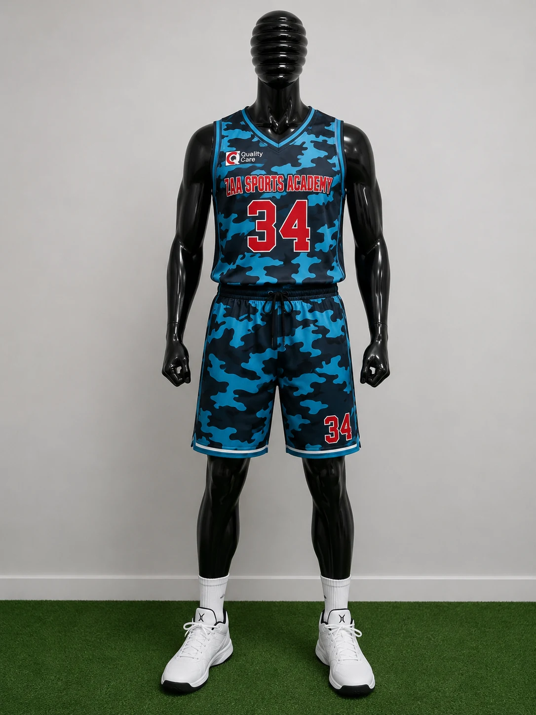 Custom basketball uniform