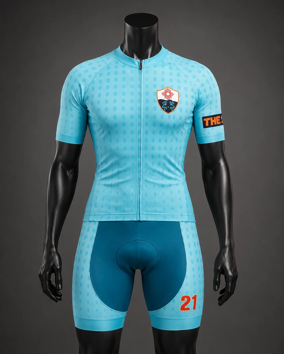 Sky Blue Cycling Kit