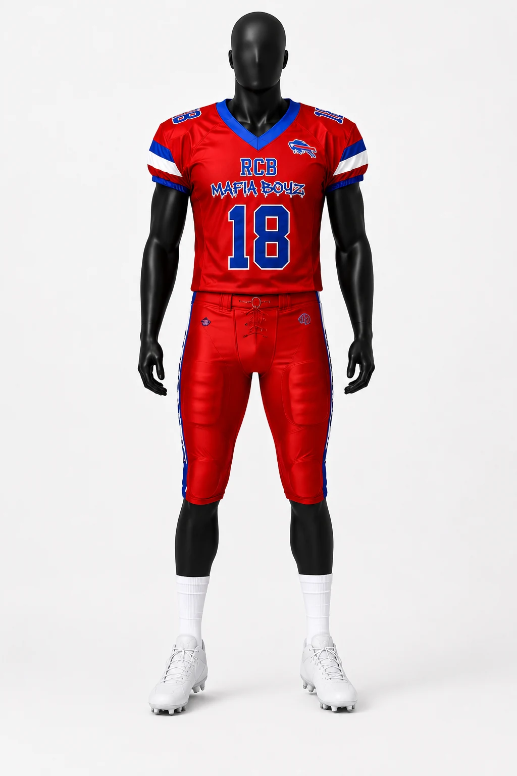 Custom football uniform