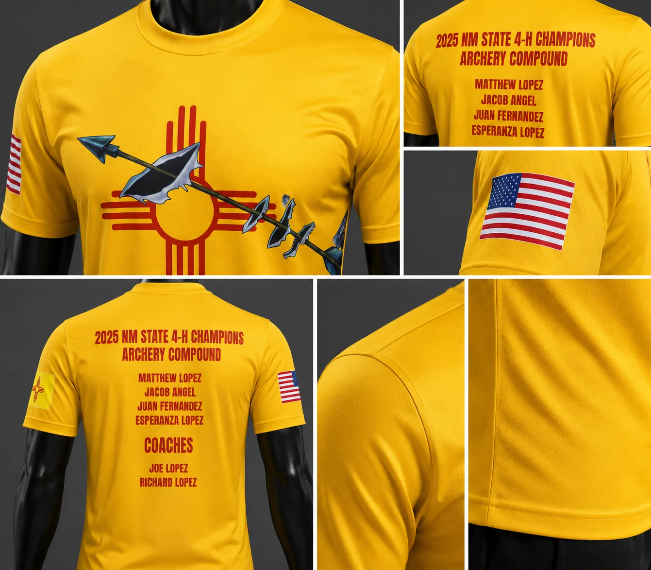 Custom Performance T-Shirt Detail view