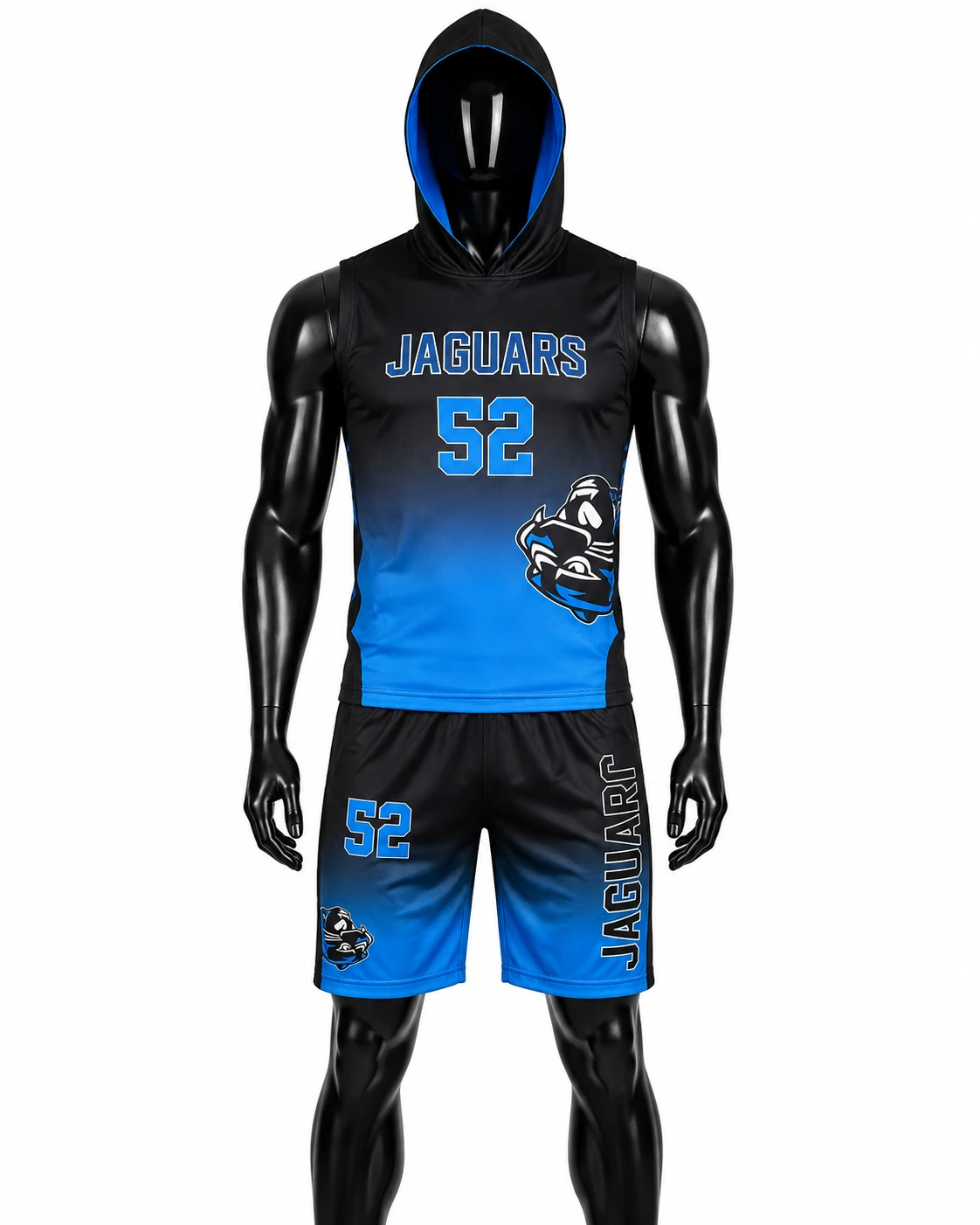 Black & Royal Blue 7V7 Uniform