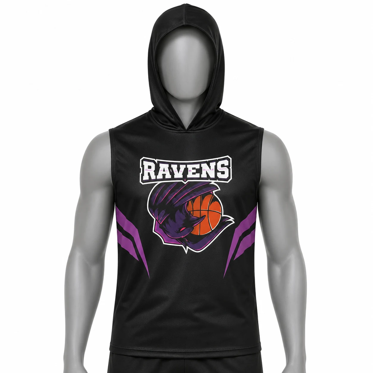 Black & Purple Ravens 7V7 Uniform