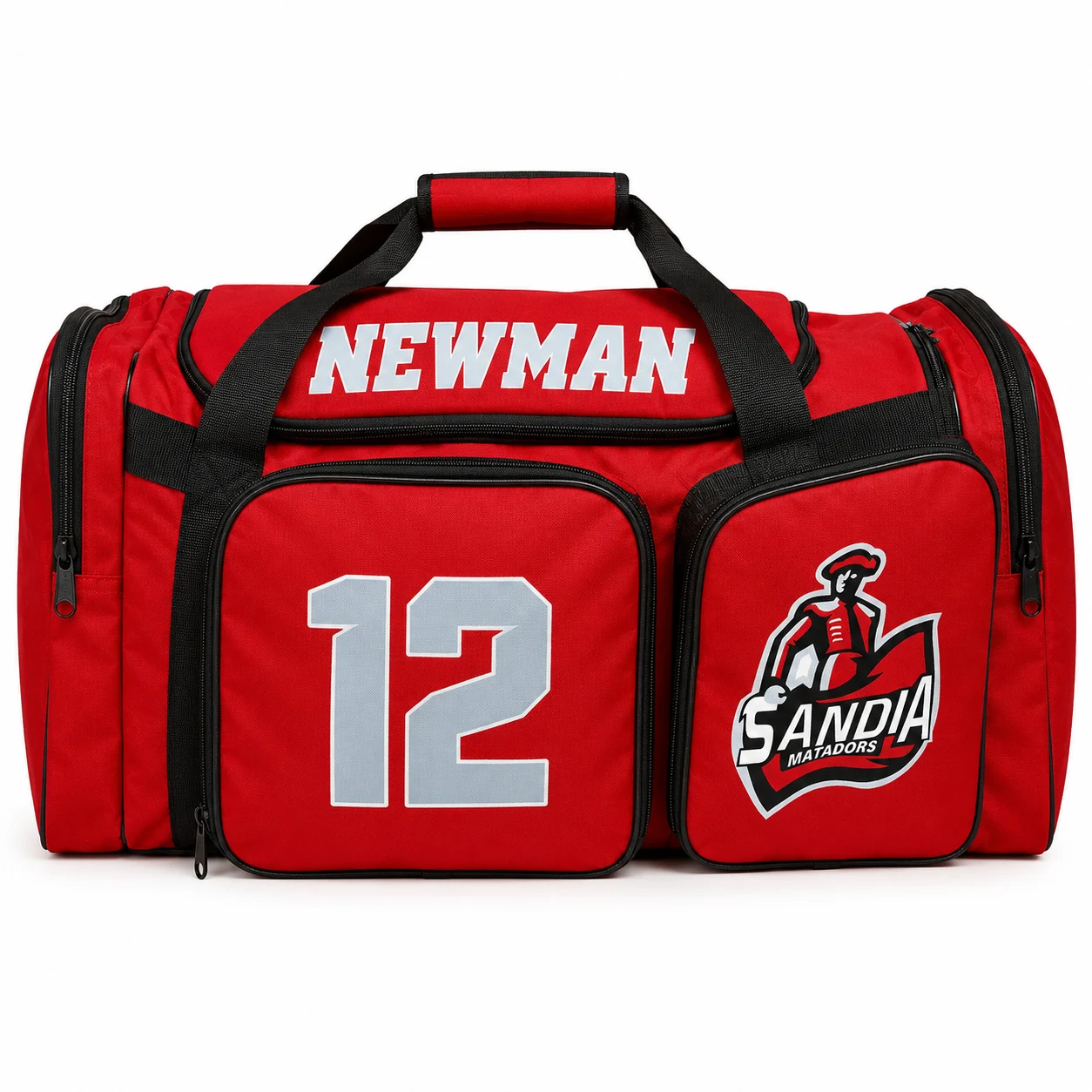 Red Sandia Matadors Duffle Bag