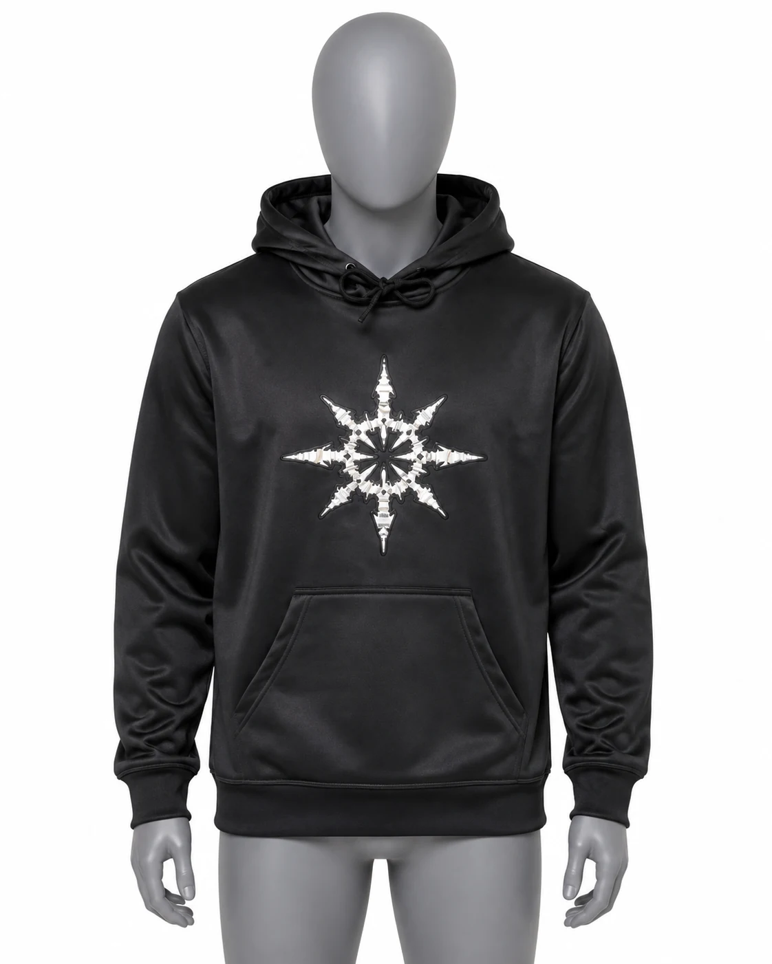 Black Star Emblem Hoodie